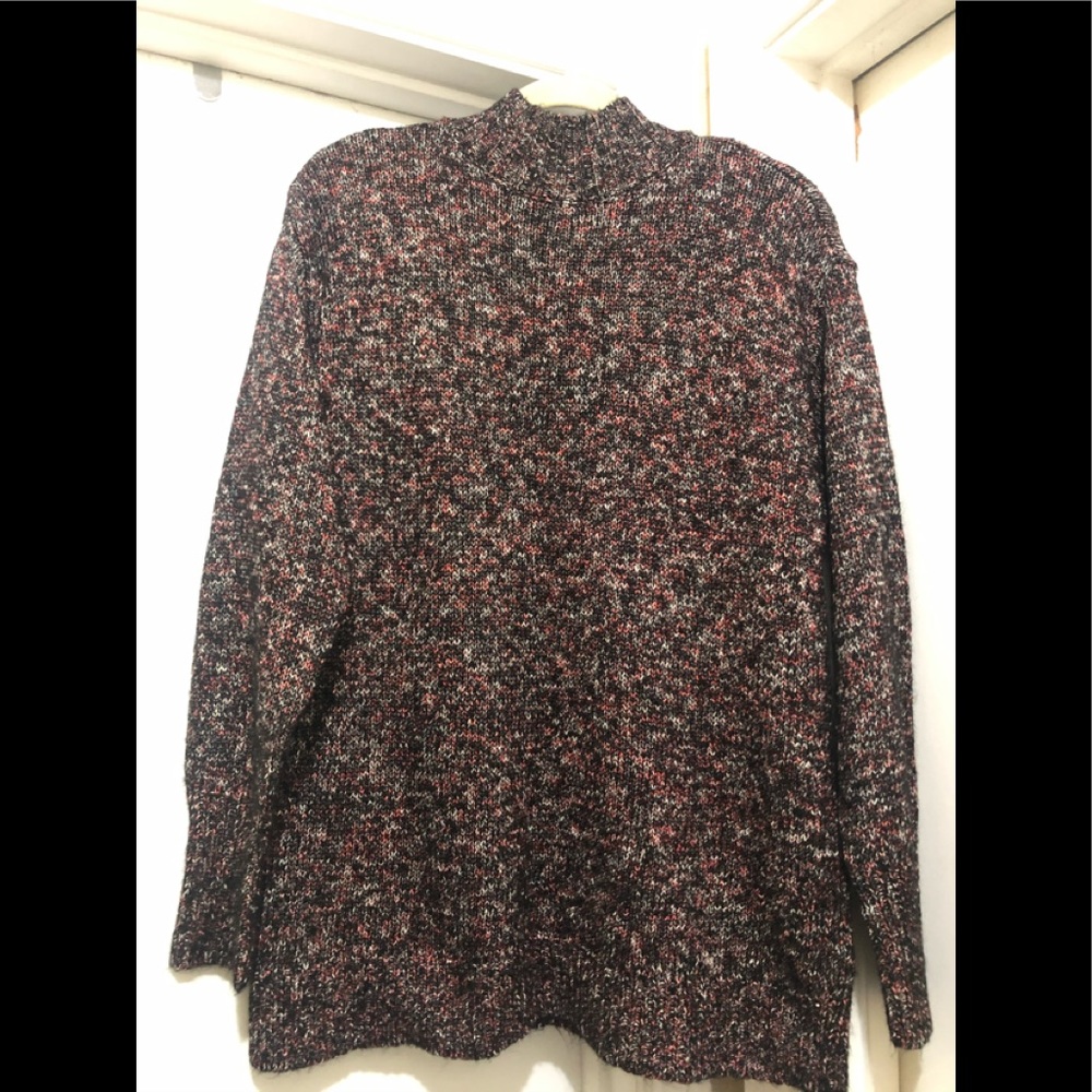 Chaps mock neck sweater